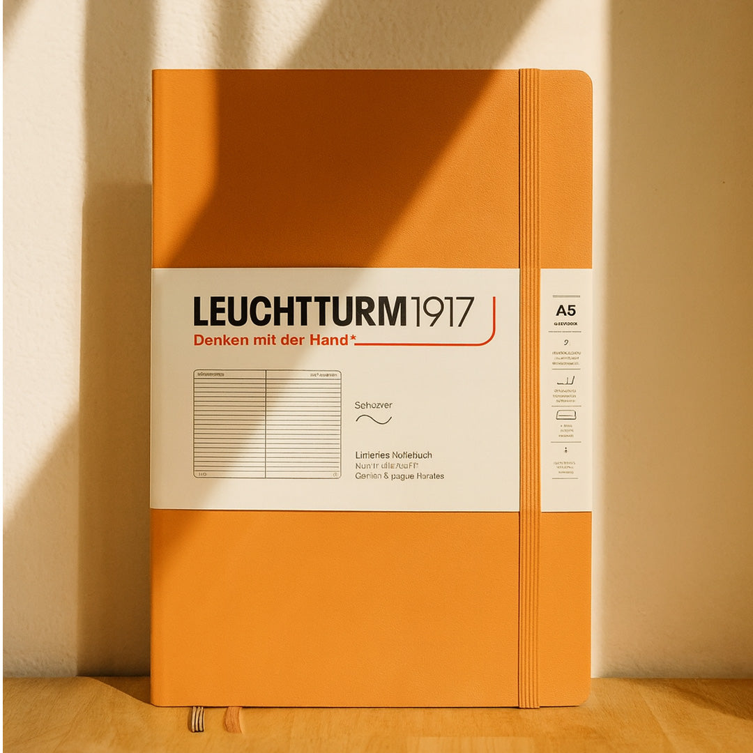 Leuchtturm Softcover A5 Ruled Notebook