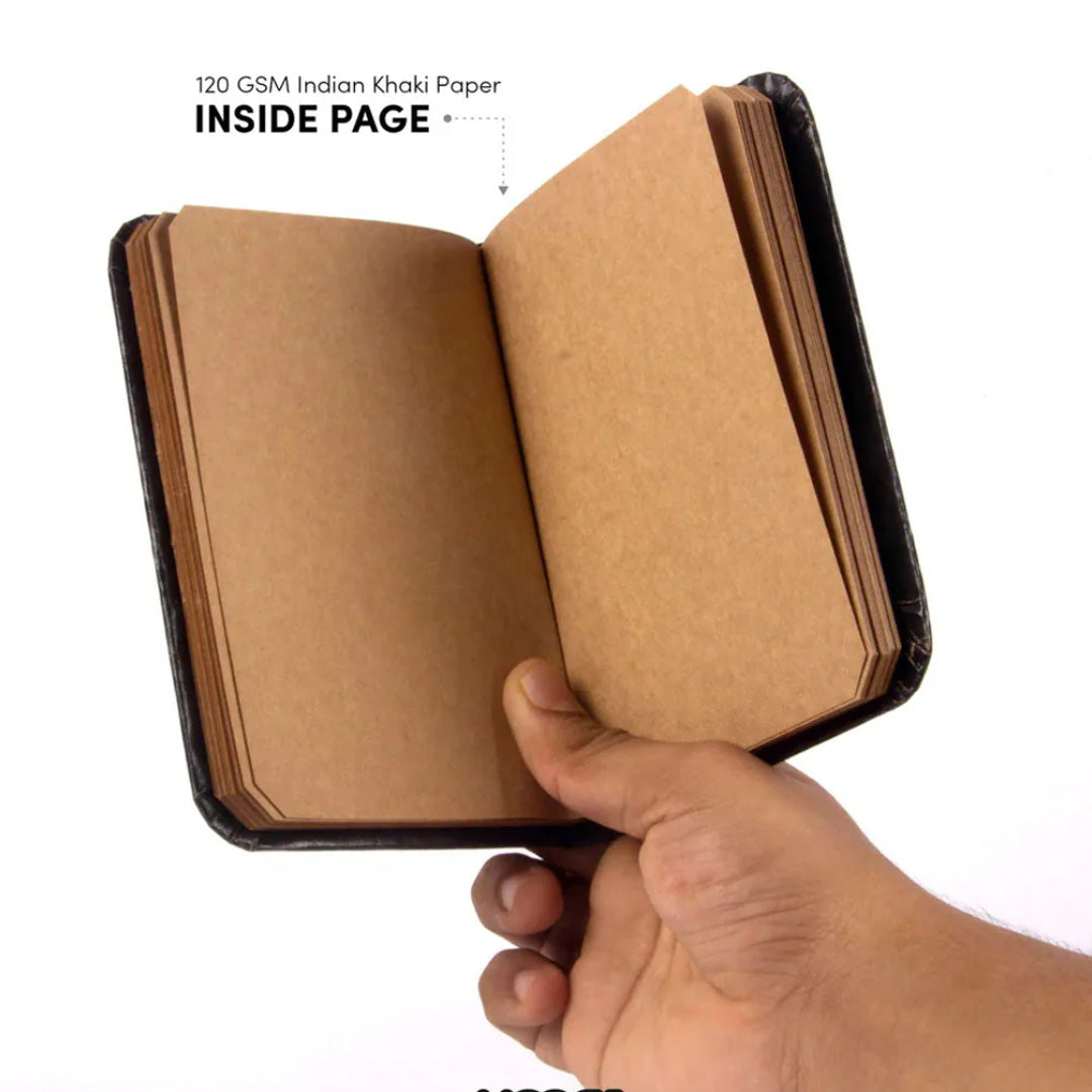 Mooch Handcrafted Diary A6 Plain Notebook