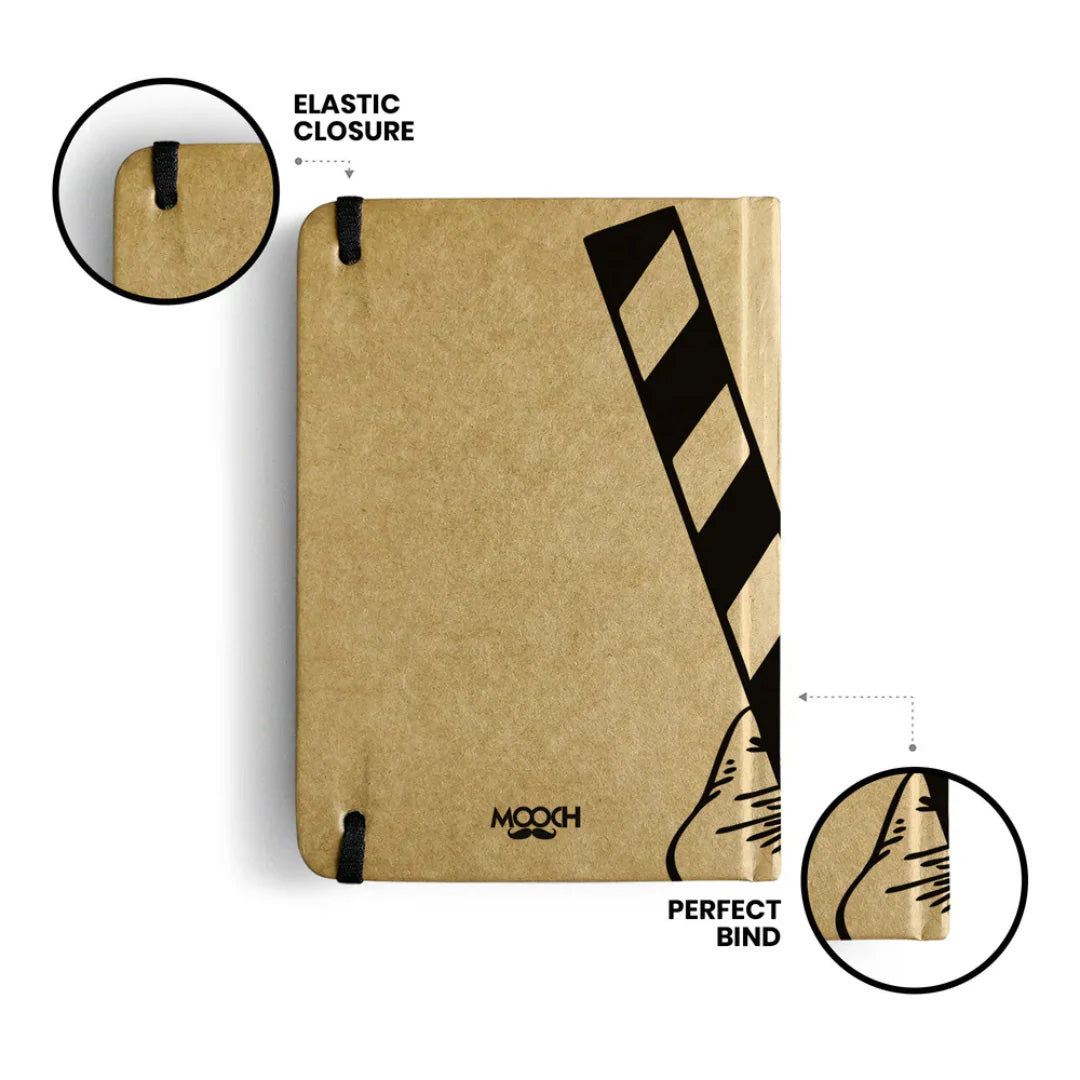 Mooch Handcrafted Diary A6 Plain Notebook