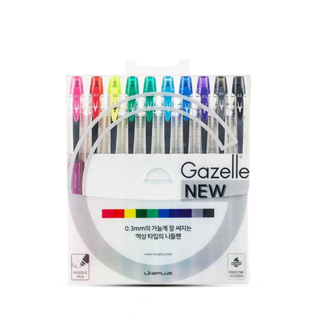 Lineplus 0.3mm Gel Pens