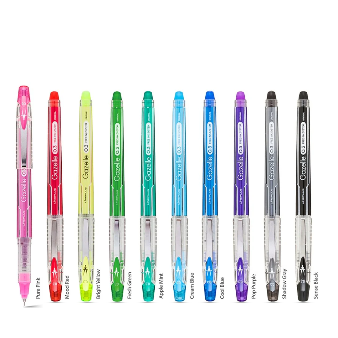 Lineplus 0.3mm Gel Pens