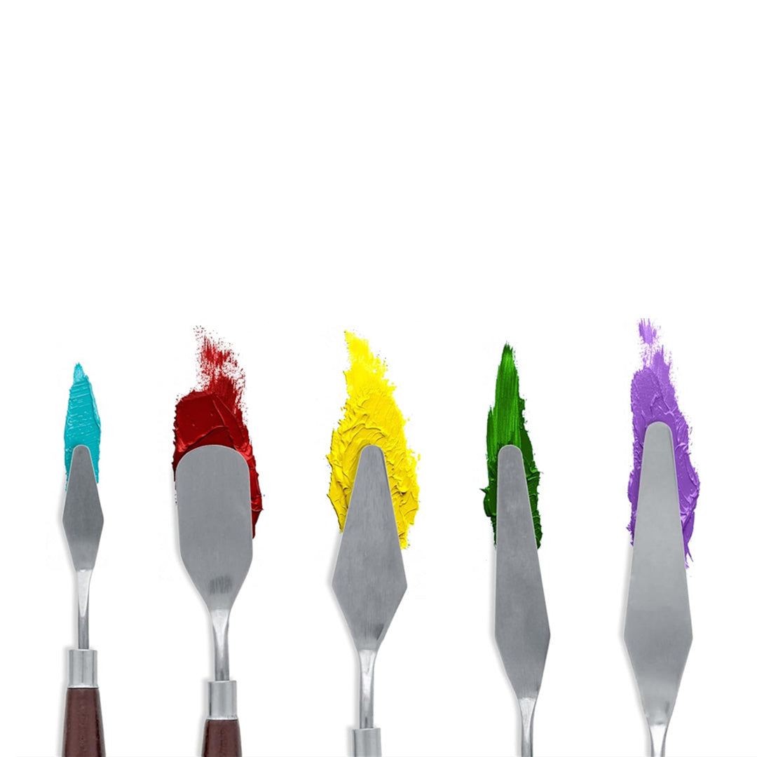 Liquitex Basics Metal Painting Knife - Pack of 6
