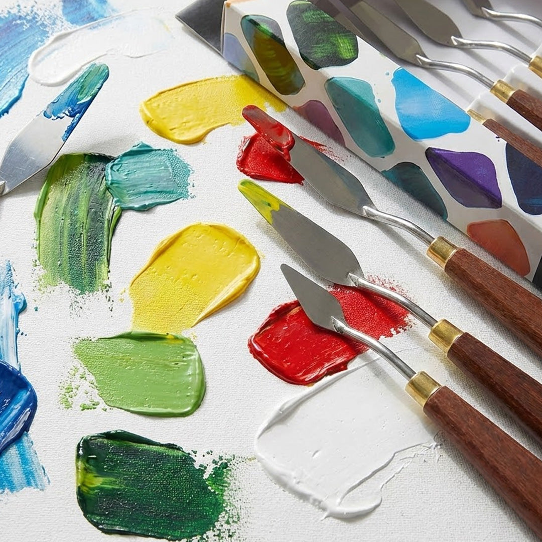 Liquitex Basics Metal Painting Knife - Pack of 6