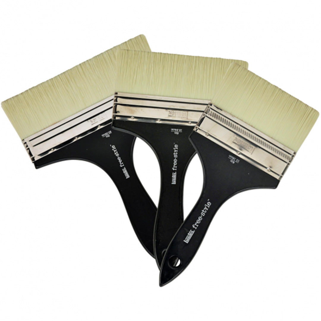 Liquitex Freestyle Brush Broad Flat, Short Handle