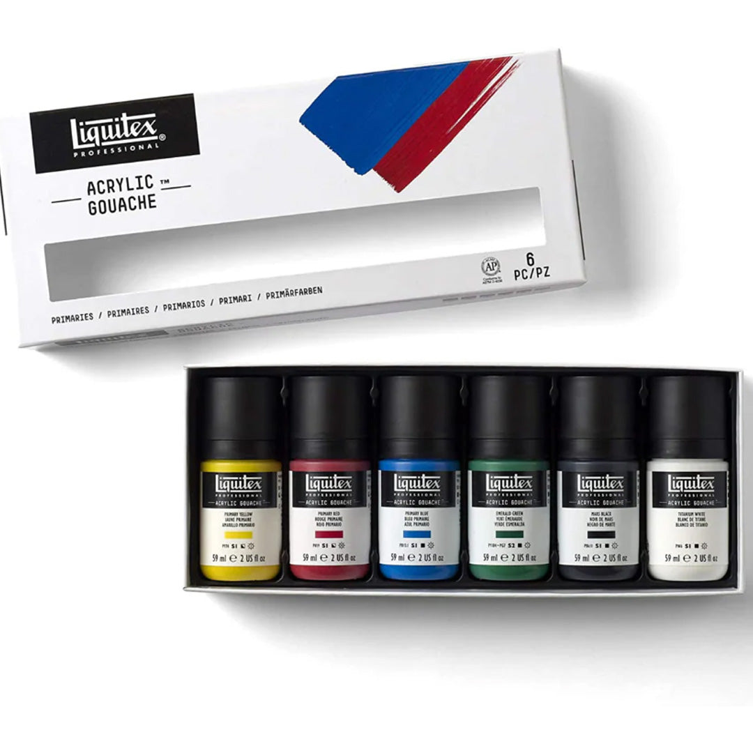 Liquitex Professional Primaries Acrylic Gouache Set