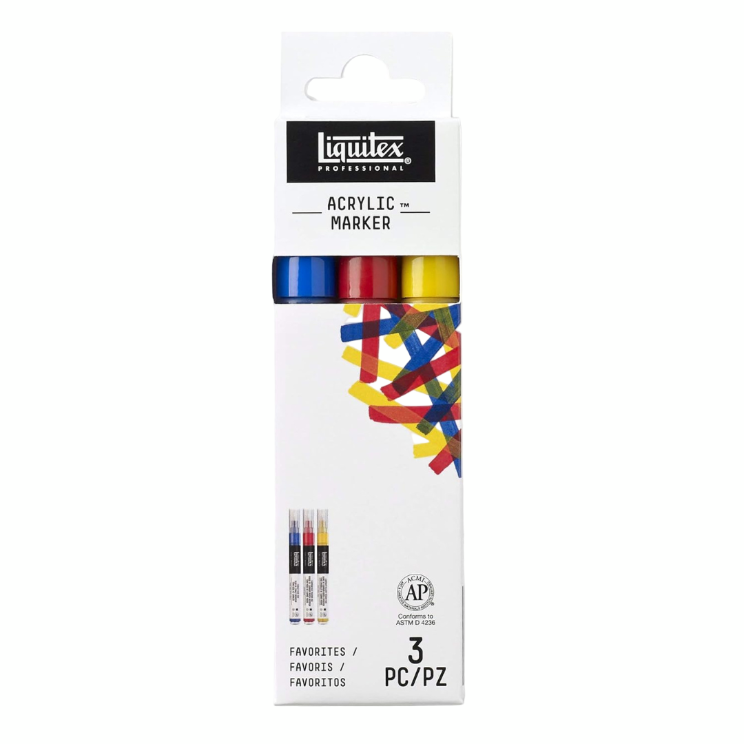Liquitex Professional Acrylic Marker - Pack of 3