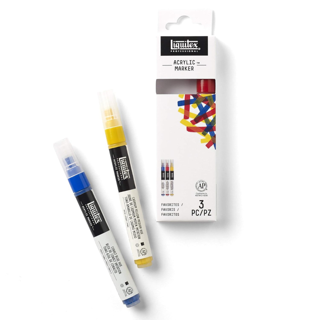 Liquitex Professional Acrylic Marker - Pack of 3
