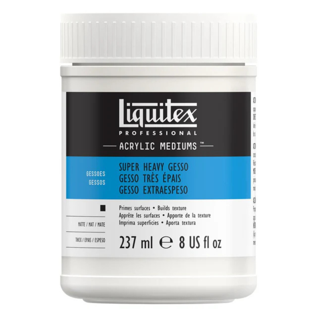 Liquitex Professional Gesso Surface Prep Medium - 237ml