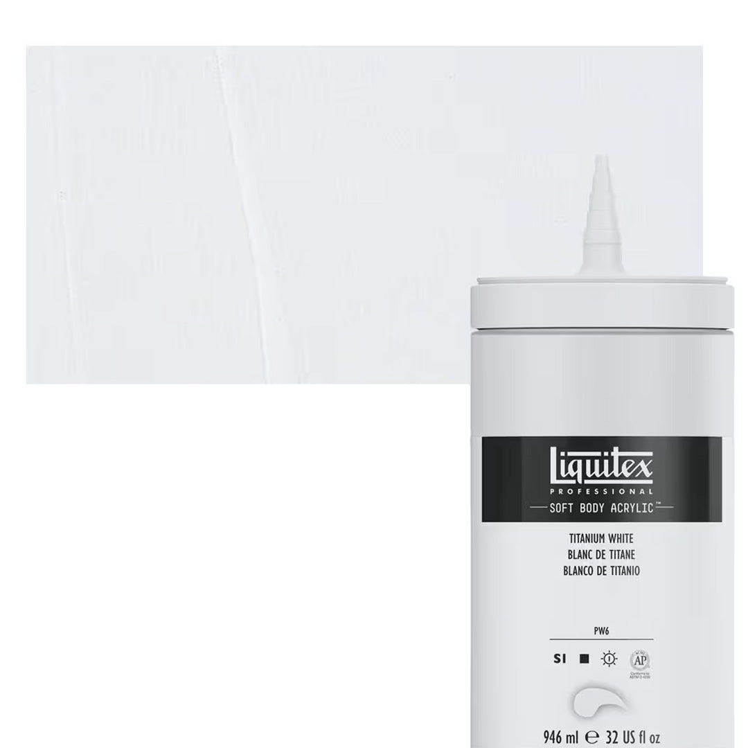Liquitex Professional Soft Body Titanium White Acrylic Paint