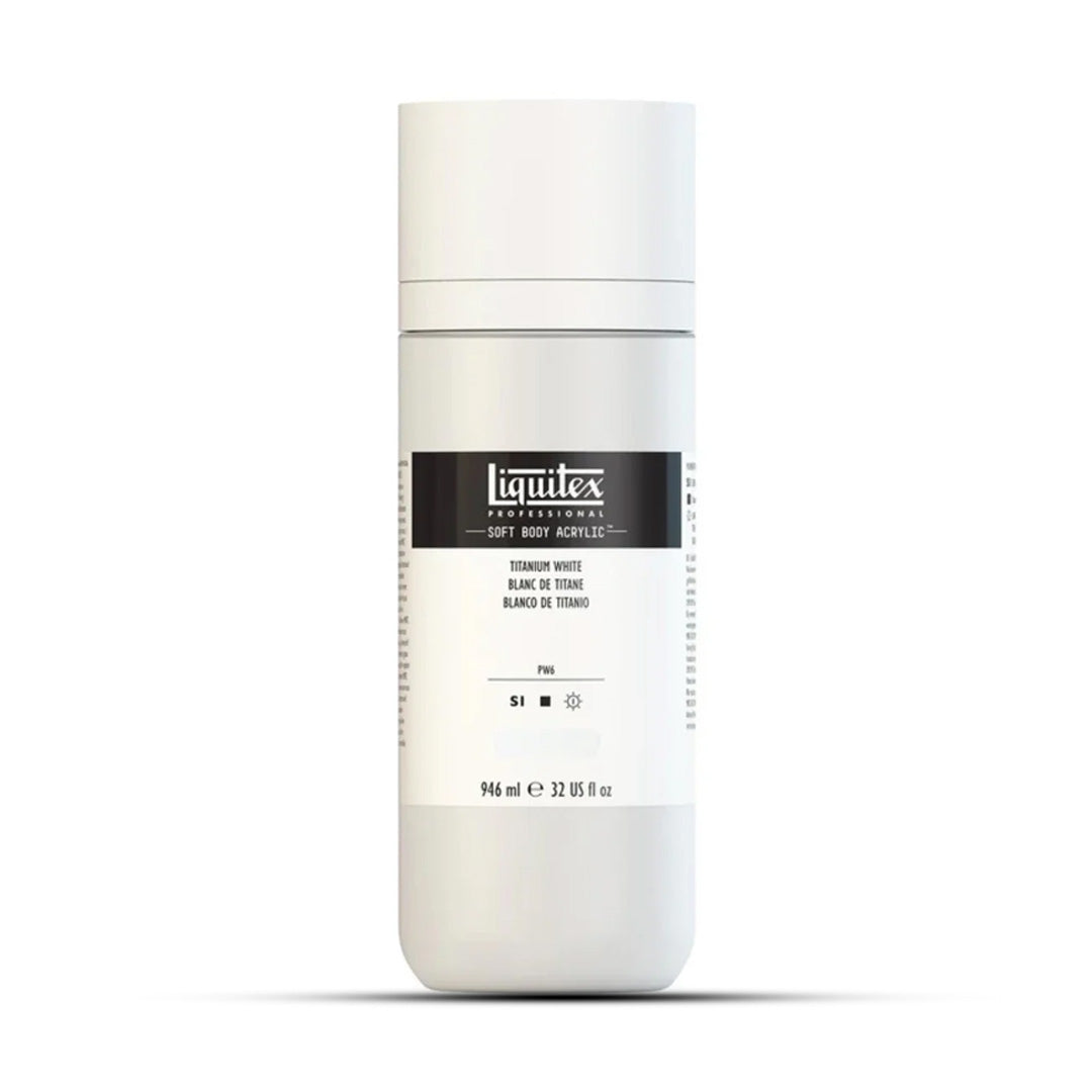 Liquitex Professional Soft Body Titanium White Acrylic Paint