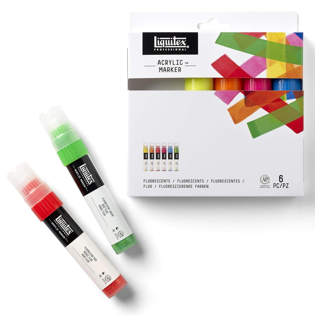 Liquitex Professional Acrylic Marker Set - Pack of 6