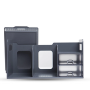 Litem Book Rack With Drawers