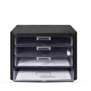 Litem Clear 4 Drawers Multi Cabinet