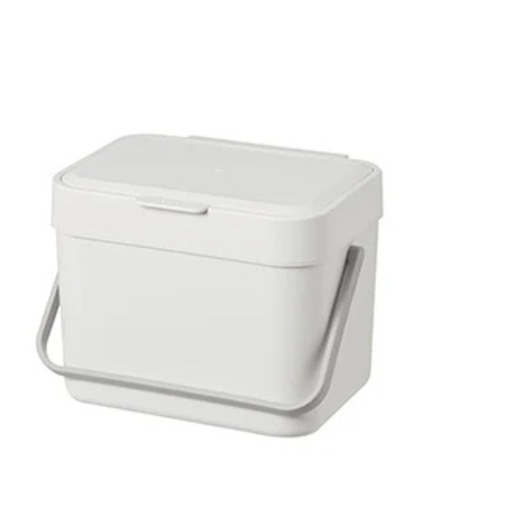 Litem Hanging Food Waste Bin with Basket