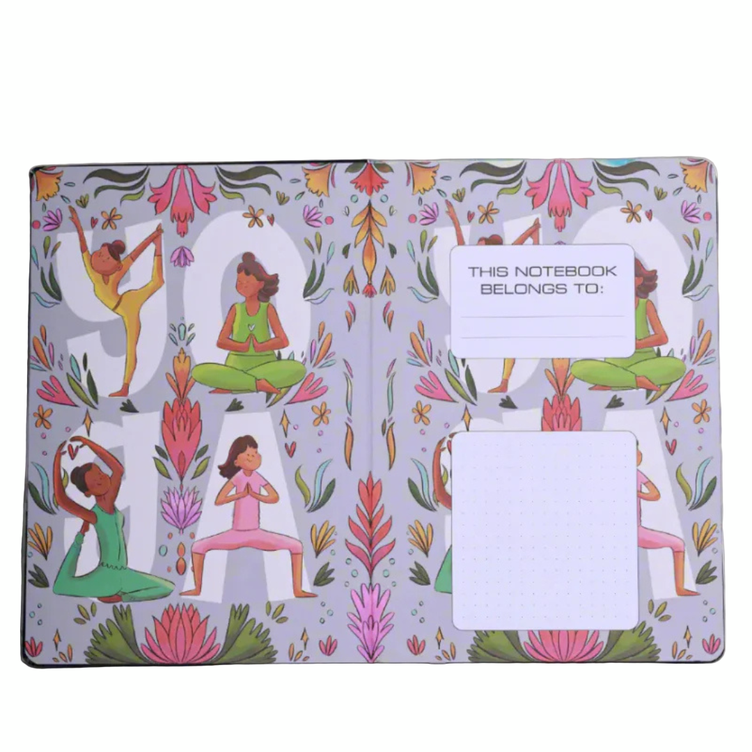 Lovely B6 Dotted Journal Yoga