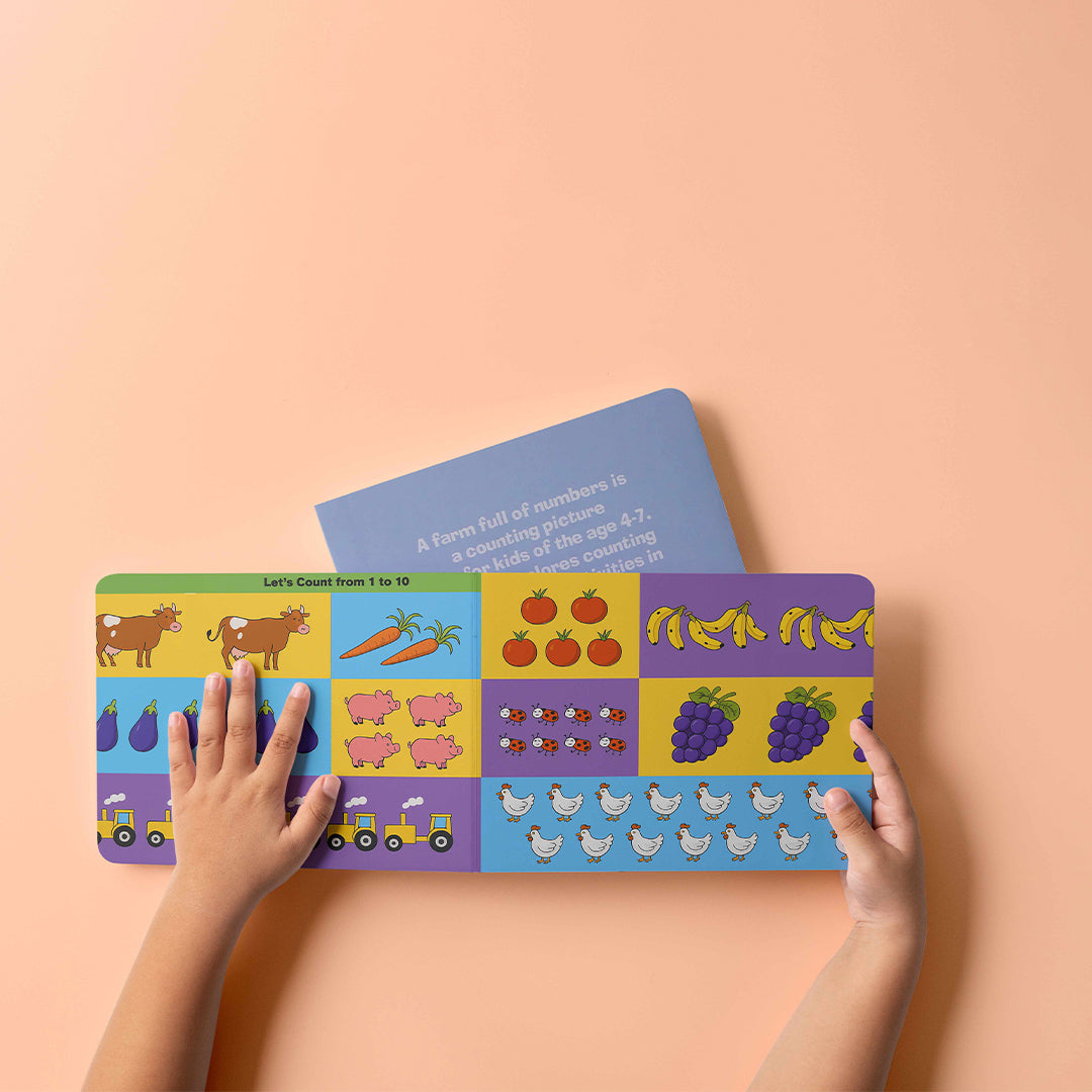 Lovely Store A Farm full of numbers Board Book