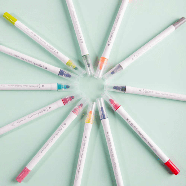 Mont Marte Dual Tip Dot Markers Signature -Pack of 12