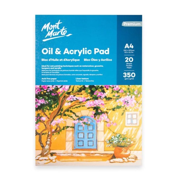 Mont Marte Oil & Acrylic pad Premium