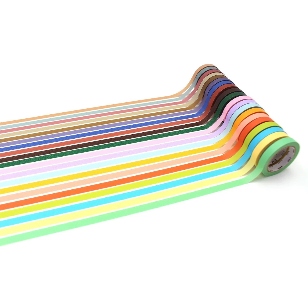 MT Muted Color Washi Multicolor Tape