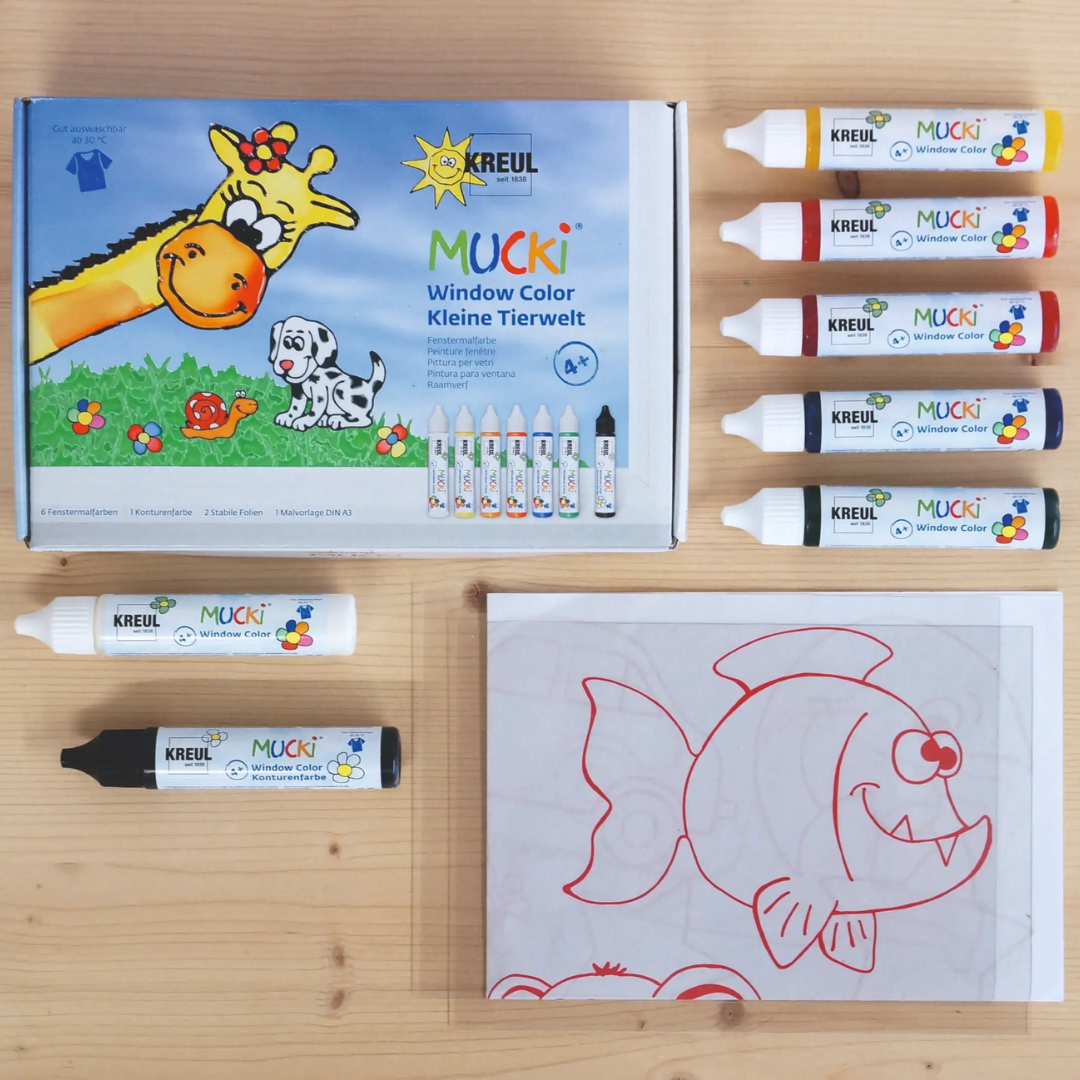 Kreul Mucki Small Wildlife Window Color kit