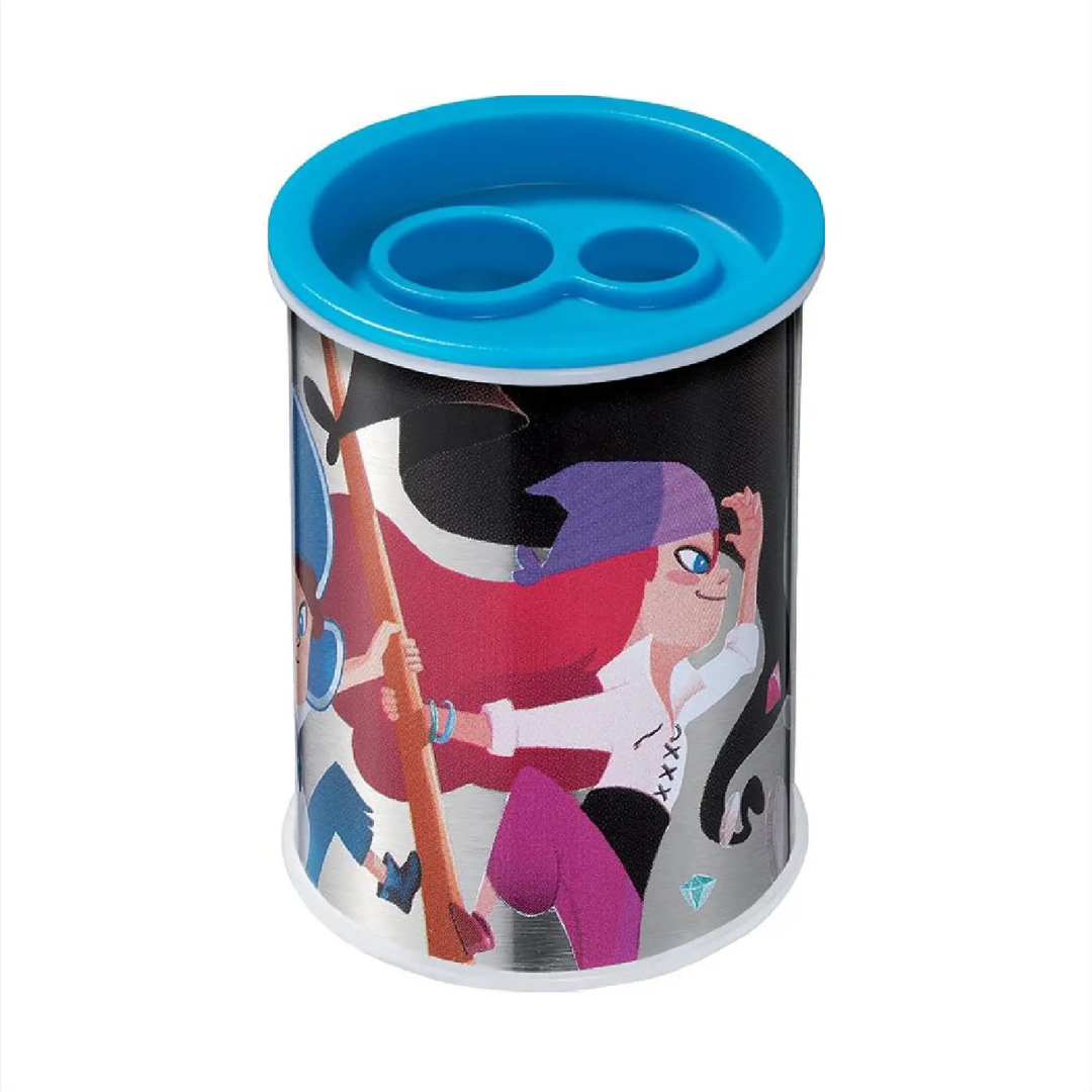 Maped 2-Hole Multicolor Tattoo Metal Can Sharpener