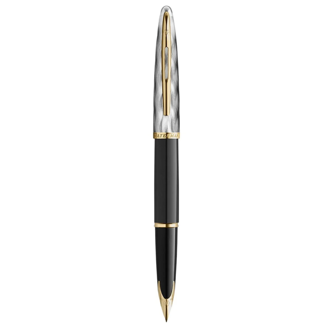 Waterman Carene Reflections Of Paris Deluxe Black GT Fountain Pen