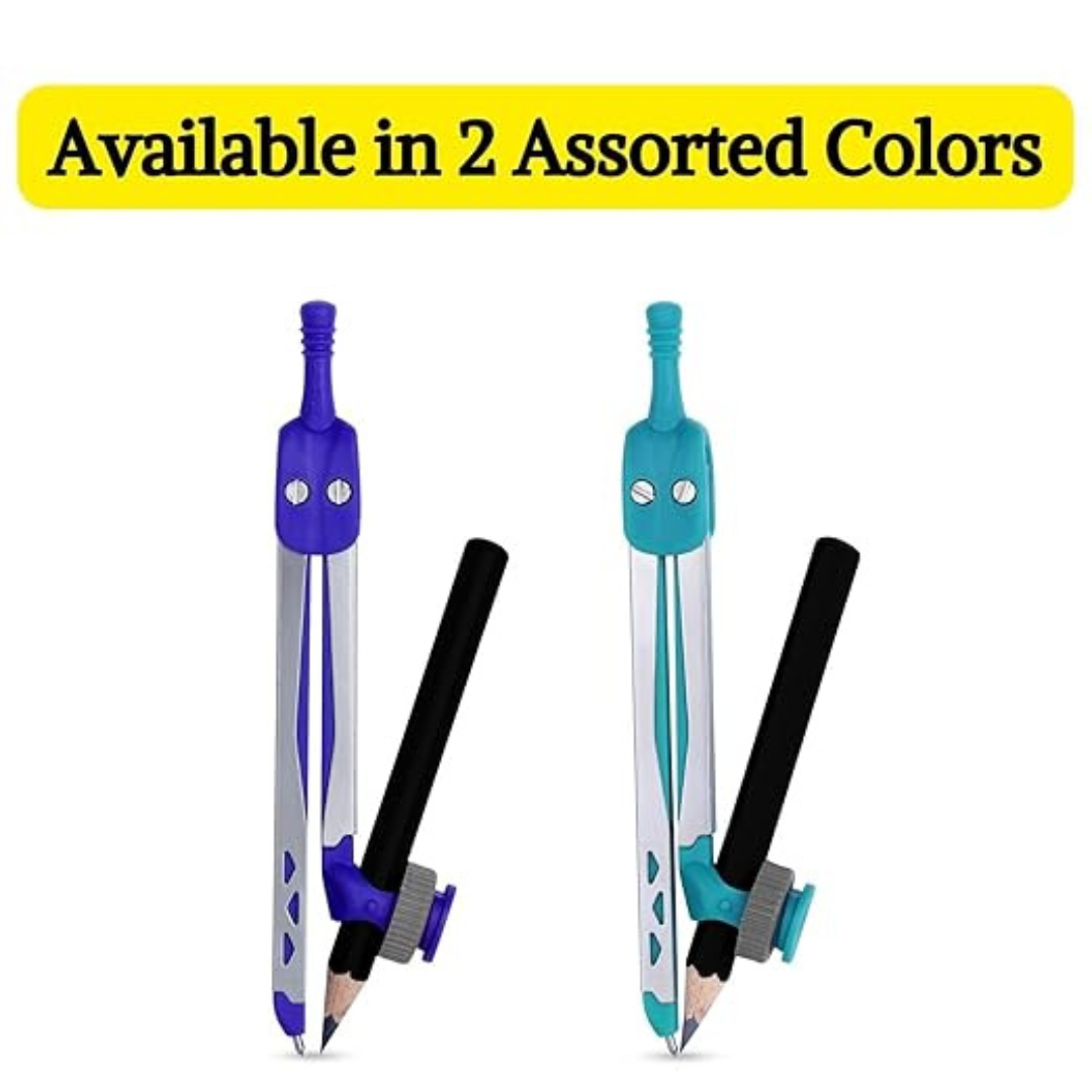 Maped Geotrix Compass+ Mechanical Pencil+ Wooden Pencil (Set of 3)
