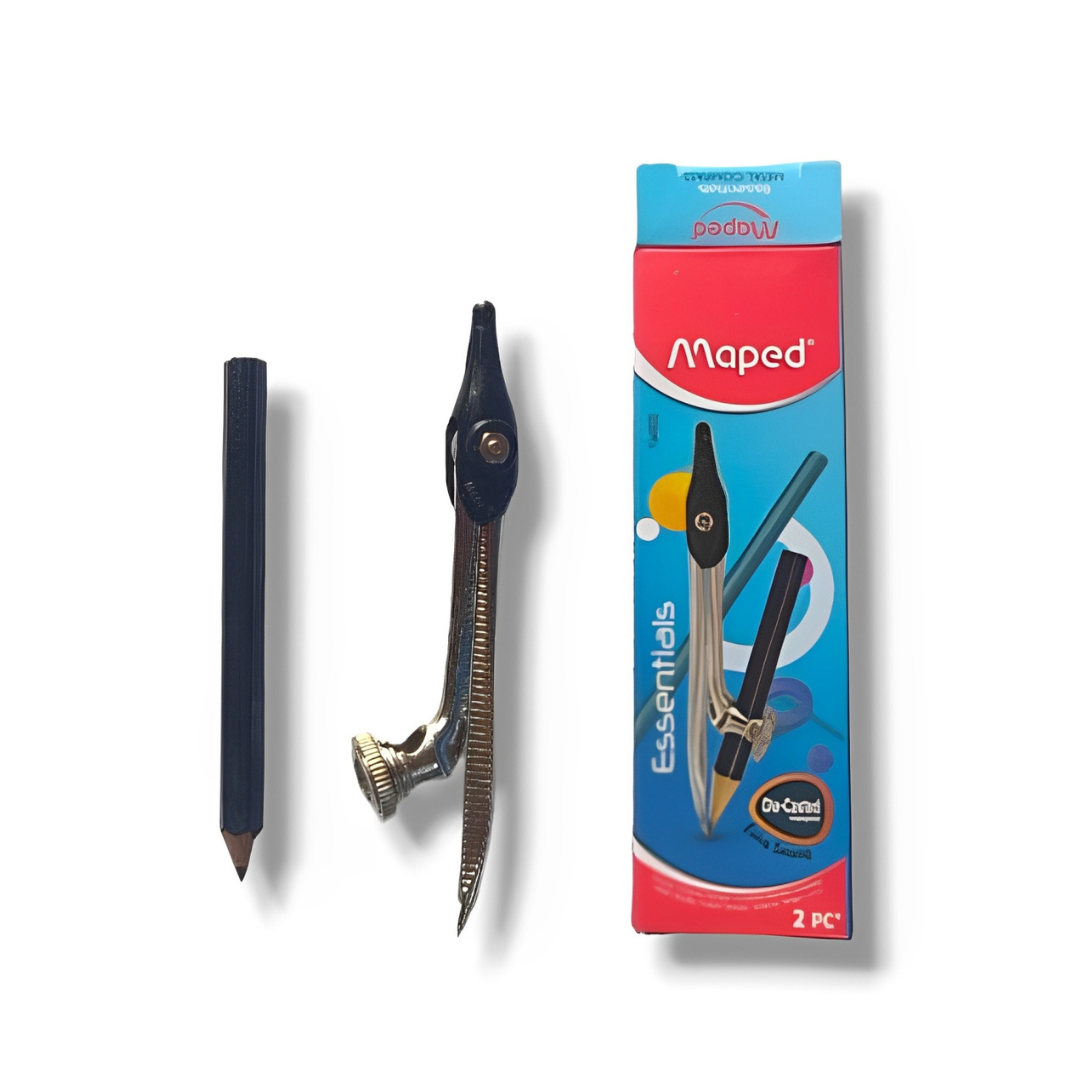 Maped Metal Compass With Pencil – SCOOBOO
