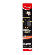 Maped Study Peps Stellar Pencil With Eraser-Set of 10