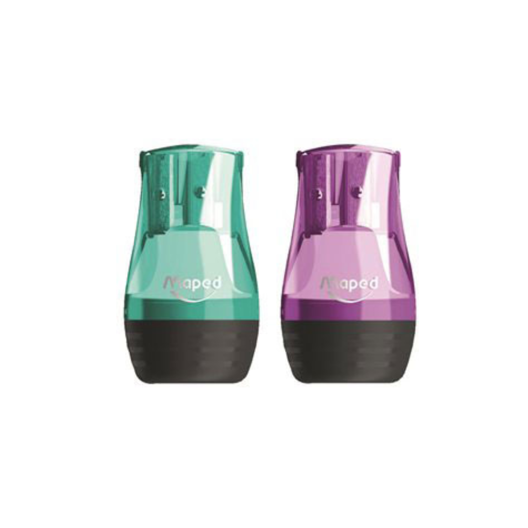Maped Tonic Metal 2 Hole Pencil Sharpener With Plastic Body