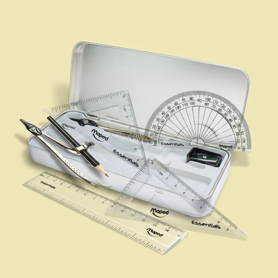 Maped 9 PC Instrument Essential Math Set