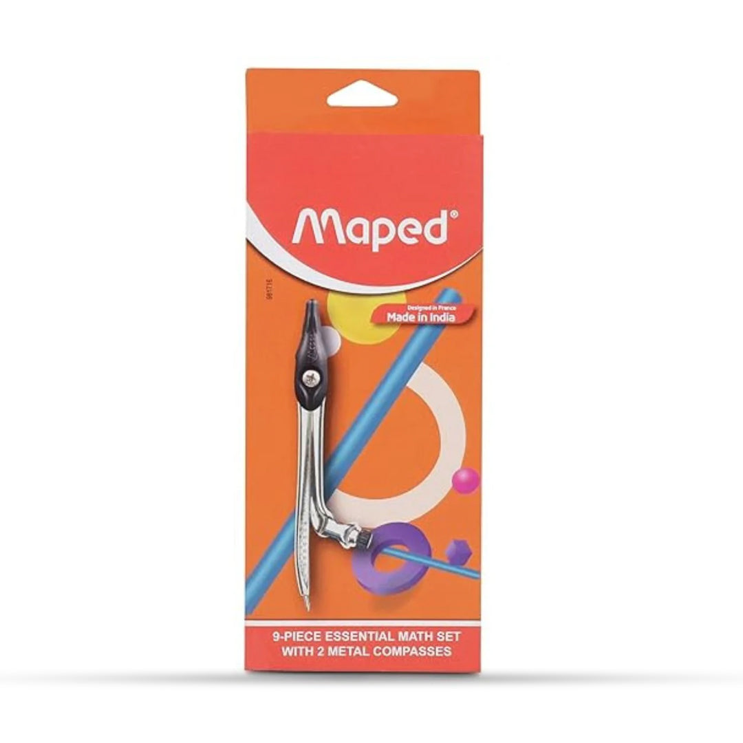 Maped 9 PC Instrument Essential Math Set
