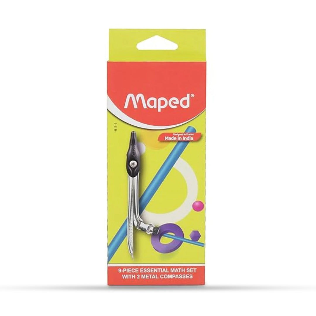 Maped 9 PC Instrument Essential Math Set