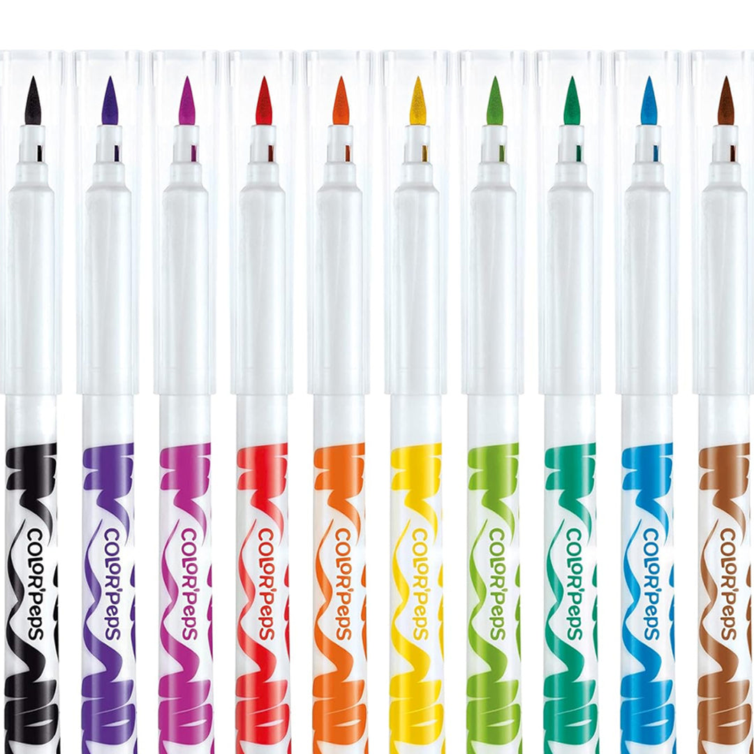 Maped Color Peps Brush Tip Pen Set