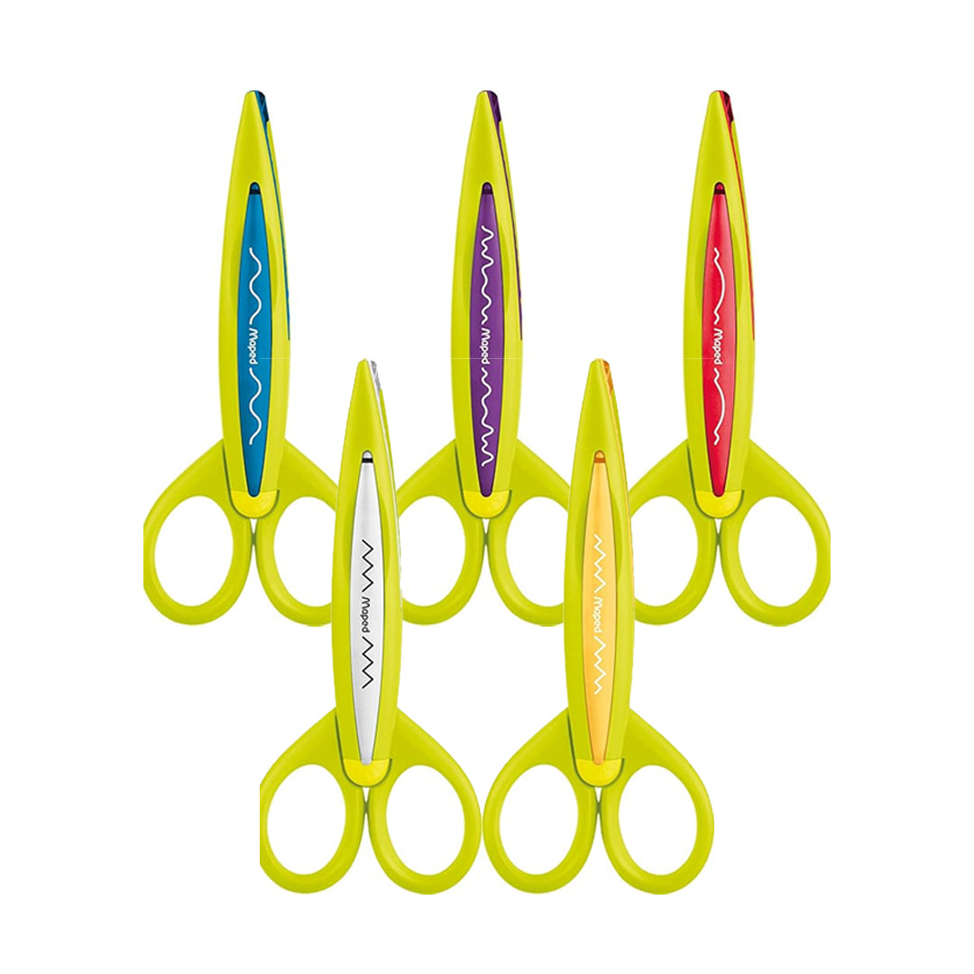 Maped Crea Cut 5 Patterns Scissor