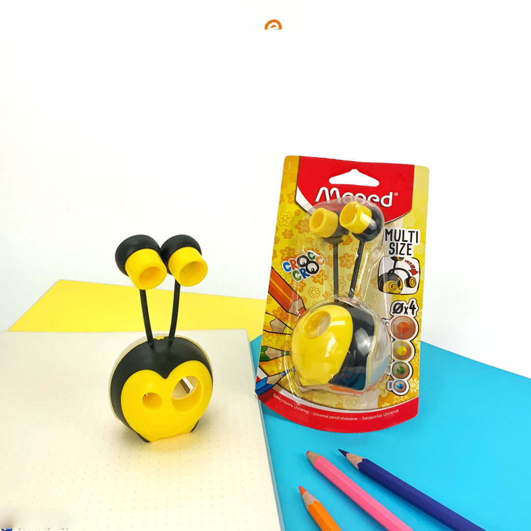 Maped Croc Croc Yellow Pencil Sharpener