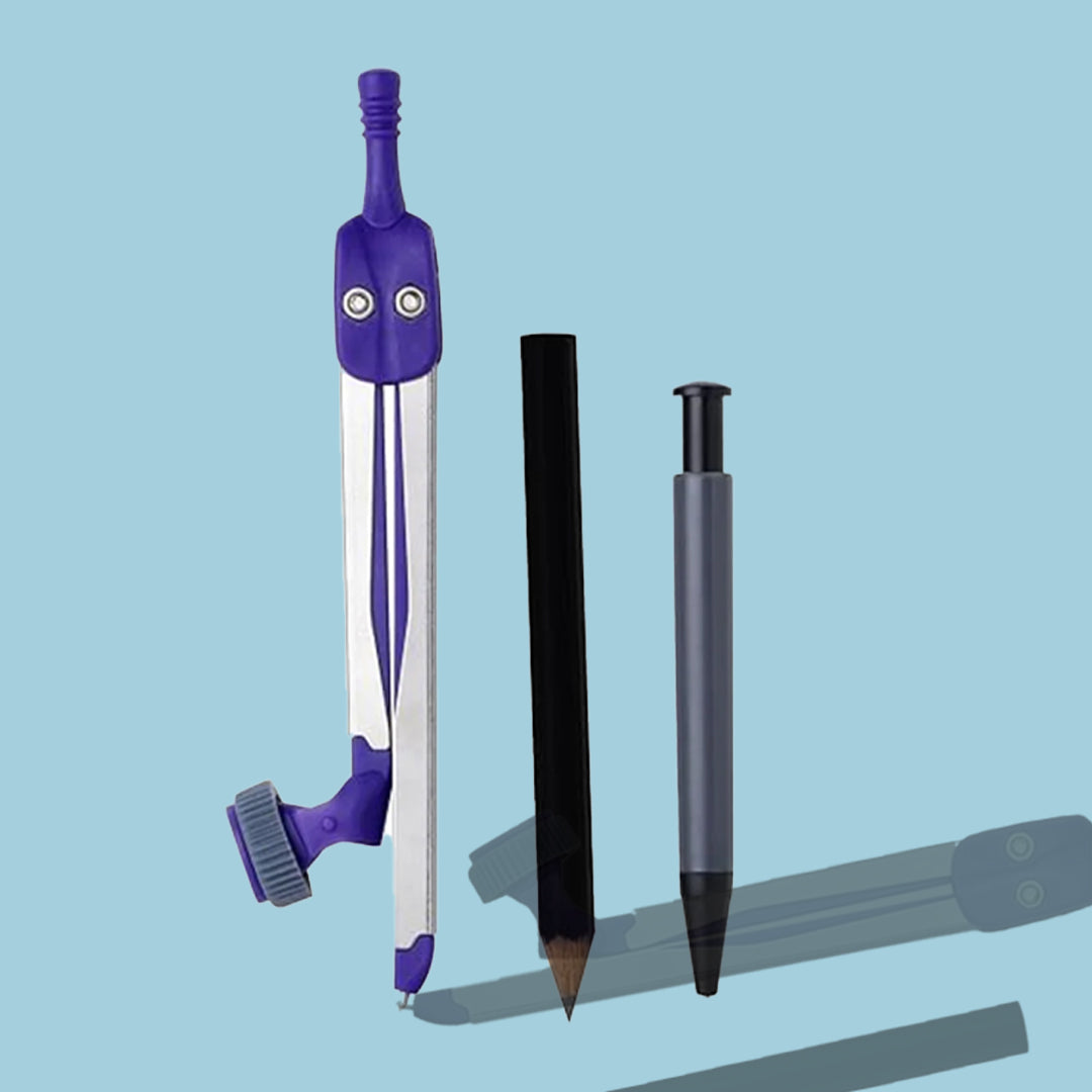 Maped Geotrix Compass+ Mechanical Pencil+ Wooden Pencil Set