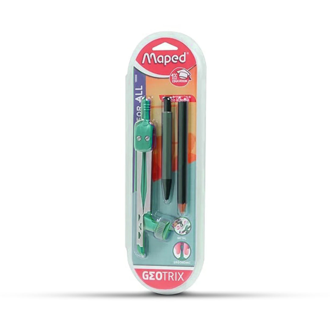 Maped Geotrix Compass+ Mechanical Pencil+ Wooden Pencil Set