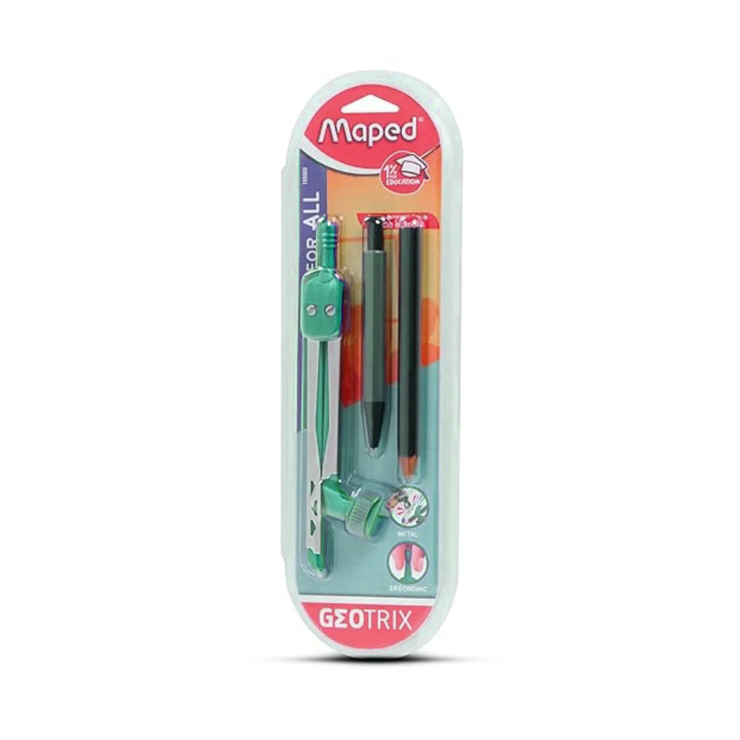 Maped Geotrix Compass+ Mechanical Pencil+ Wooden Pencil Set