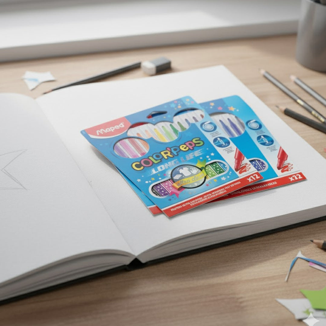 Maped Long Life Felt Pens