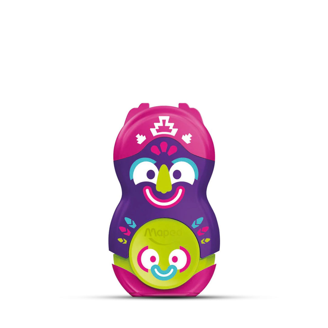 Maped Loopy Duo Pencil Sharpener+Eraser
