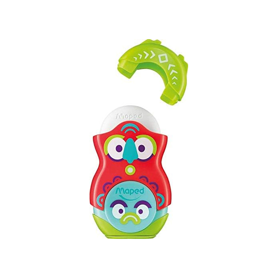 Maped Loopy Duo Pencil Sharpener+Eraser