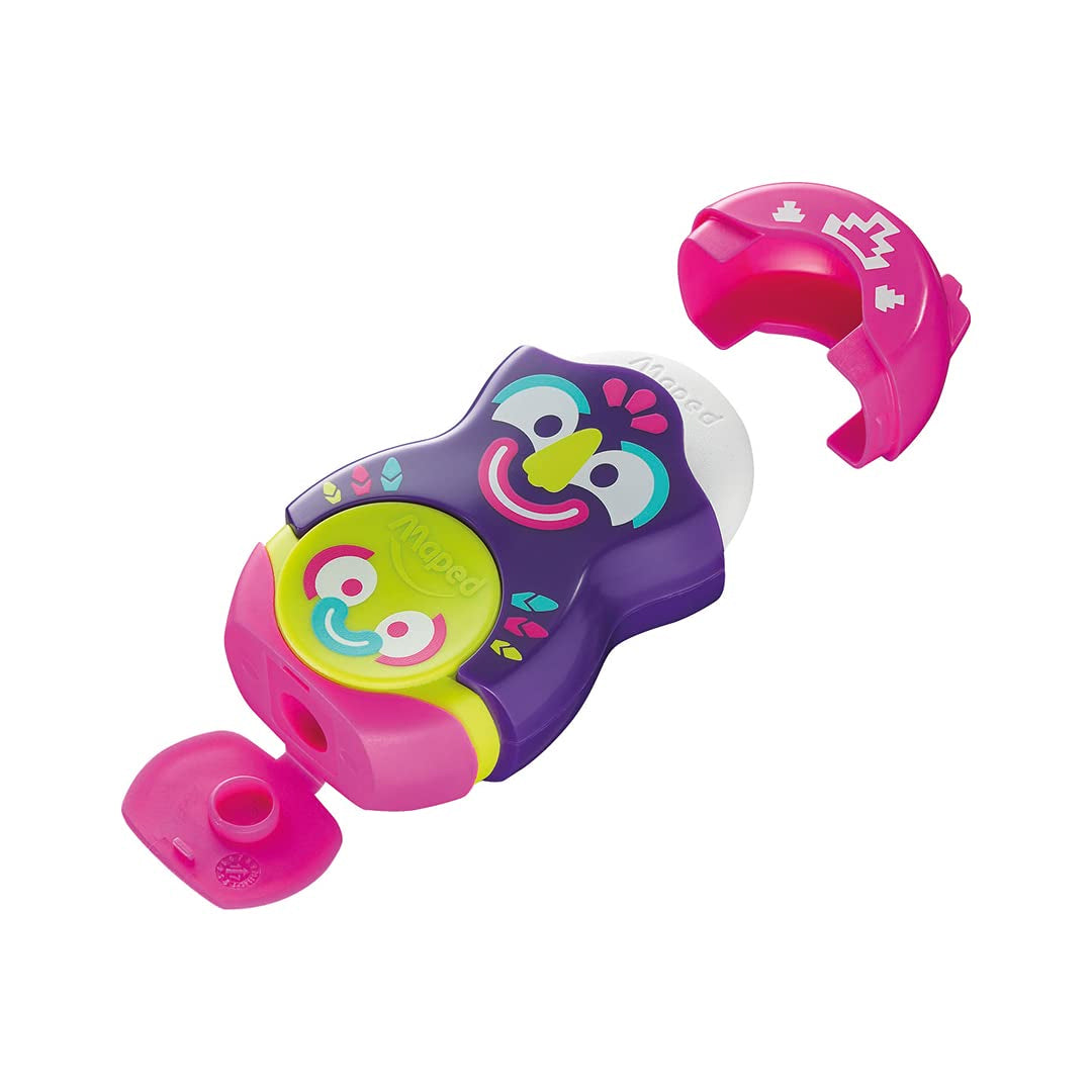 Maped Loopy Duo Pencil Sharpener+Eraser