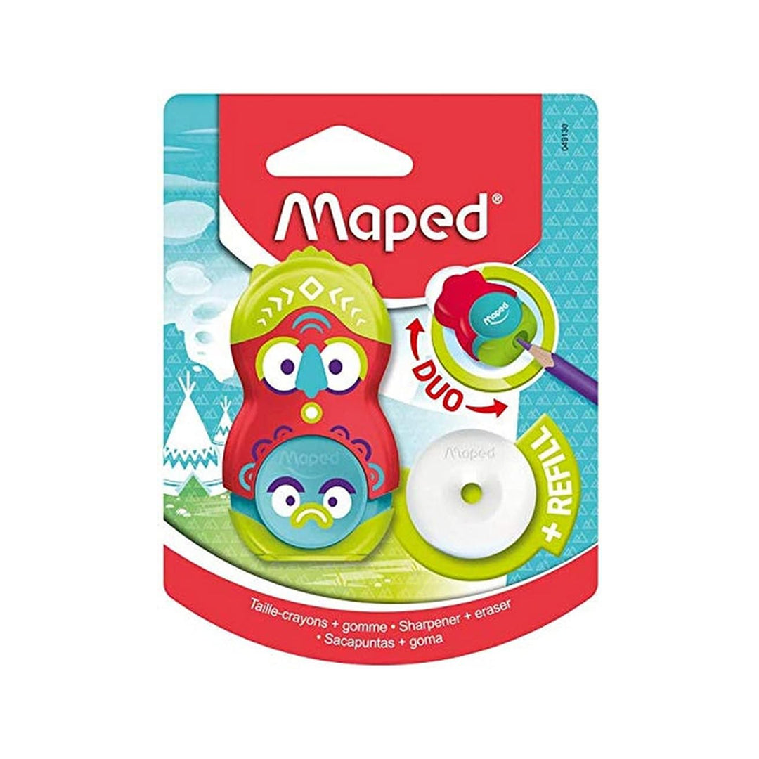 Maped Loopy Duo Pencil Sharpener+Eraser