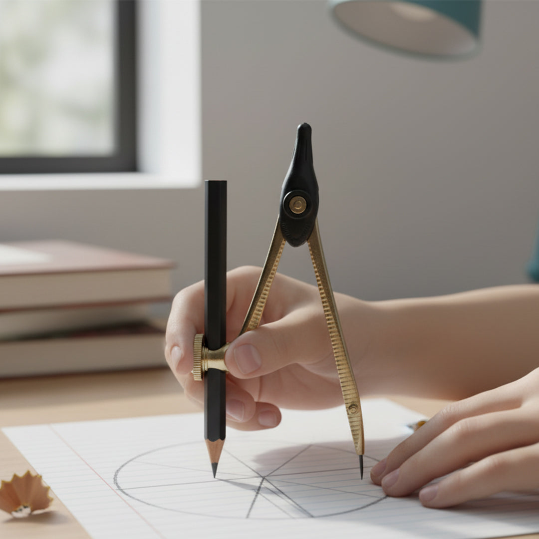 Maped Metal Compass With Pencil