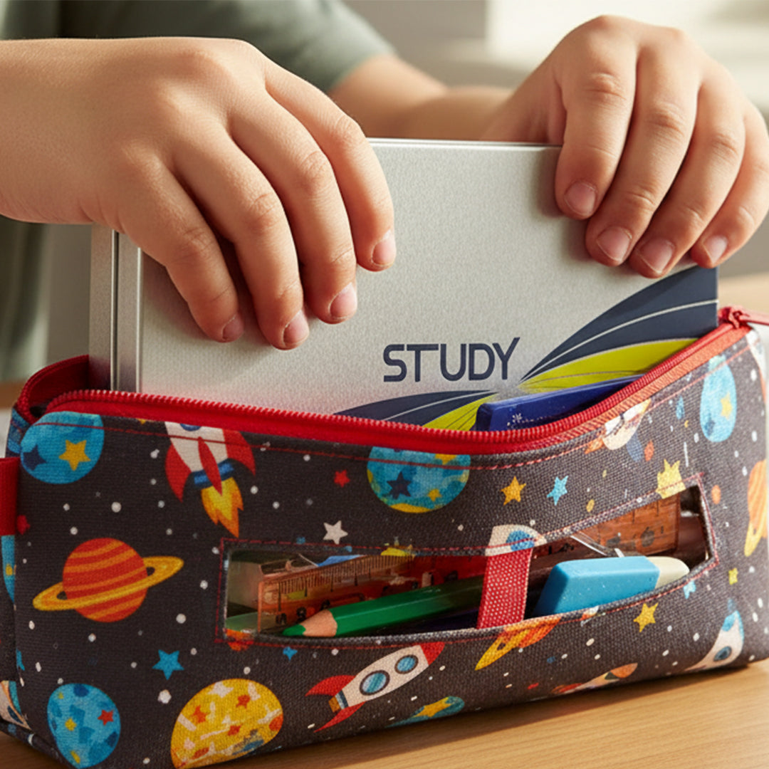 Maped Metal Essentials 9 Piece Math Set Geometry Kit