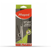 Maped Metal Essentials 9 Piece Math Set Geometry Kit