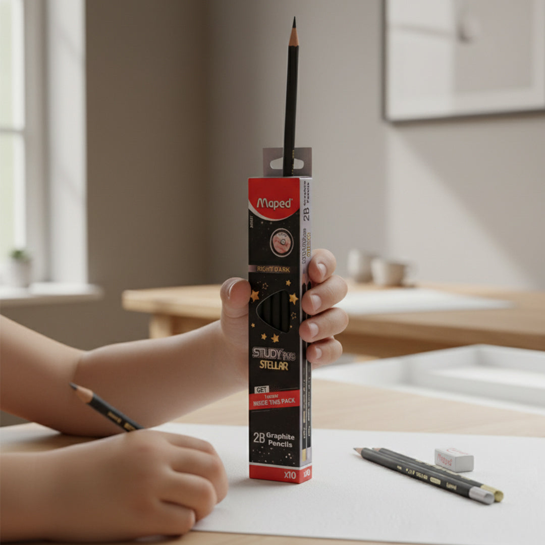 Maped Study Peps Stellar Pencil With Eraser