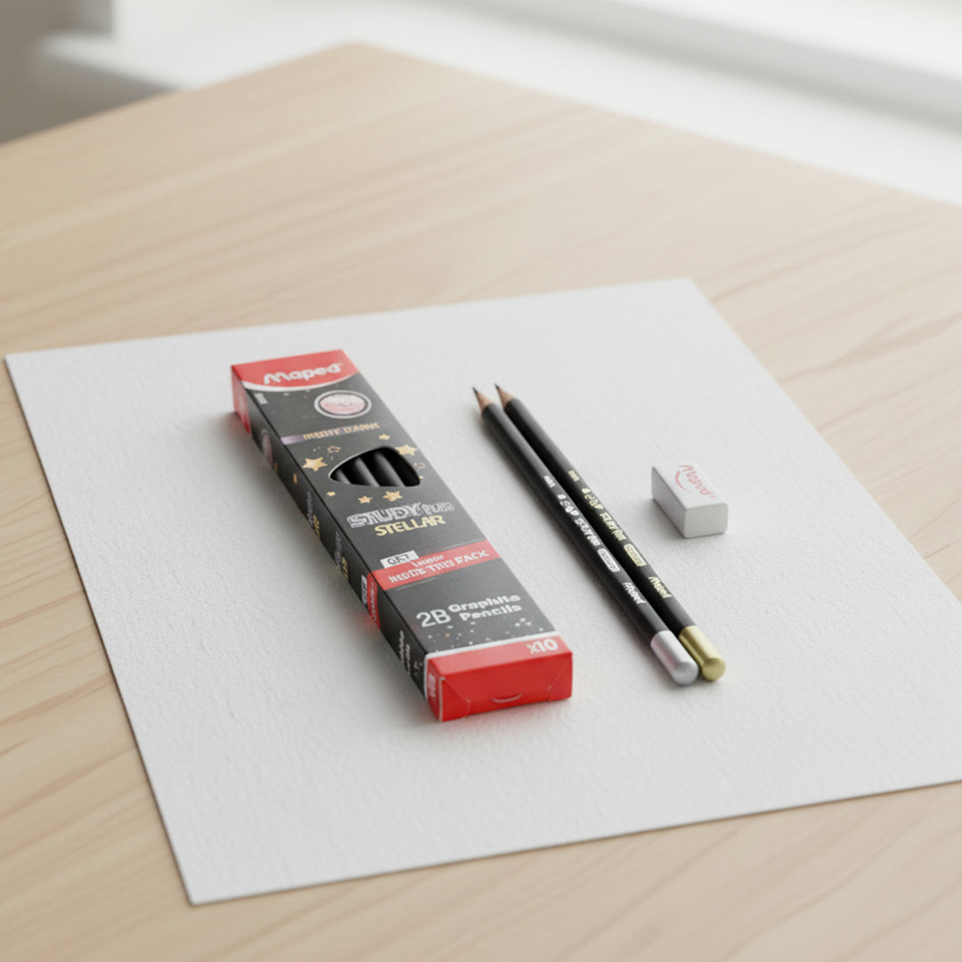 Maped Study Peps Stellar Pencil With Eraser