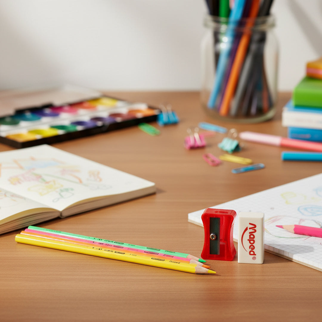 Maped Study peps Neon Right Dark Graphite Pencils Set